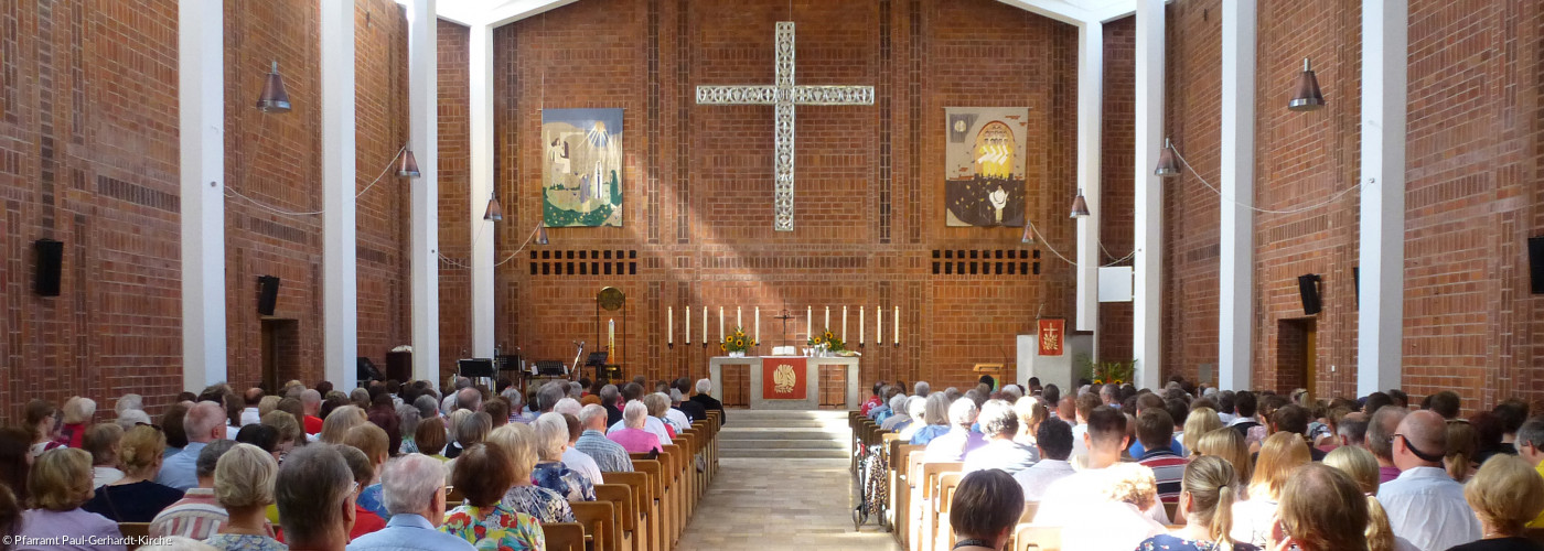 Gottesdienst in der Paul-Gerhardt-Kirche Laim 