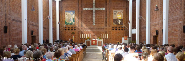 Gottesdienst in der Paul-Gerhard-Kirche Laim 