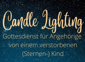 Candle-Lighting-Gottesdienst für verstorbene Kinder 