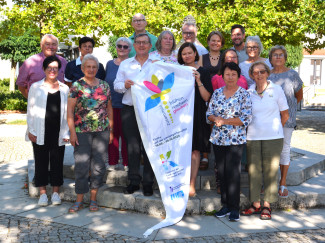 Das ökumenische Projektteam plant die Veranstaltungen auf der Landesgartenschau 2024 in Kirchheim