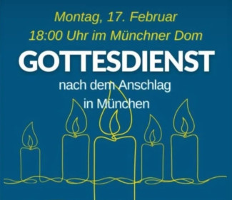 Ökumenischer Gedenkgottesdienst für Betroffene, Angehörige und Einsatzkräfte