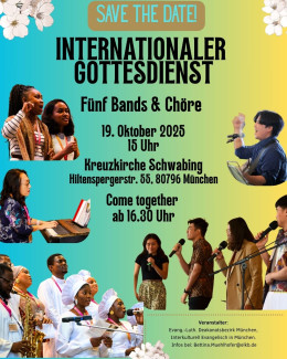 Gottesdienst der internationalen evangelischen Gemeinden