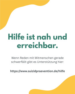 Welttag der Suizidprävention