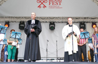 Stadtdekan Dr. Bernhard Liess und Generalvikar Christoph Klingan