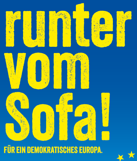 Runter vom Sofa